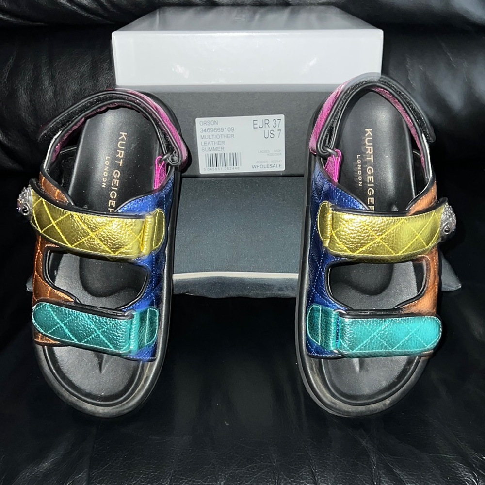 Kurt Geiger (Orson) dad sandals multicolored